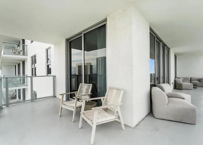 Hyde Beach House - 2Bd-2Ba Mansion With Direct Ocean View, Resort Amenities, Rooftop Pool And Hot Tub, Tennis Court, Few Min Walk To The Ocean